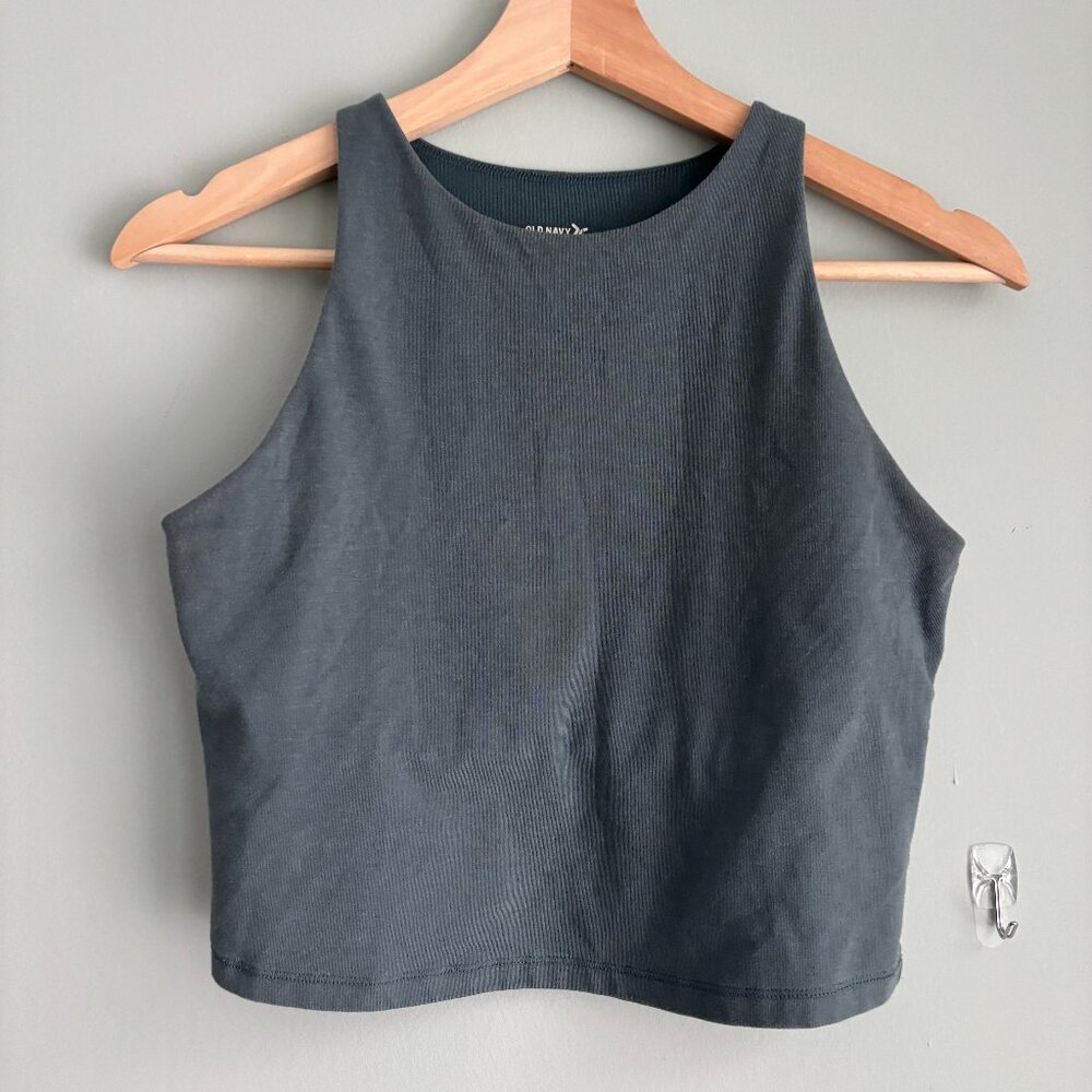 Jade Shadow PowerChill Light Support Longline Sports Bra/Tank_Blue_Medium